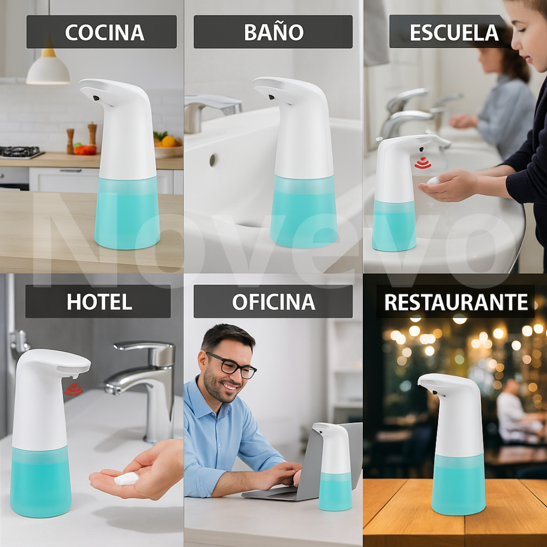 Dispensador Automático De Jabón Con Luz UV™