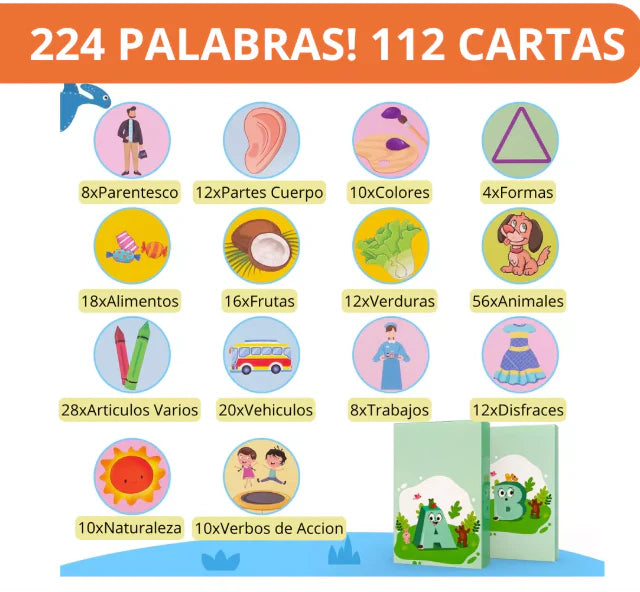 Juego Didáctico Bilingüe
