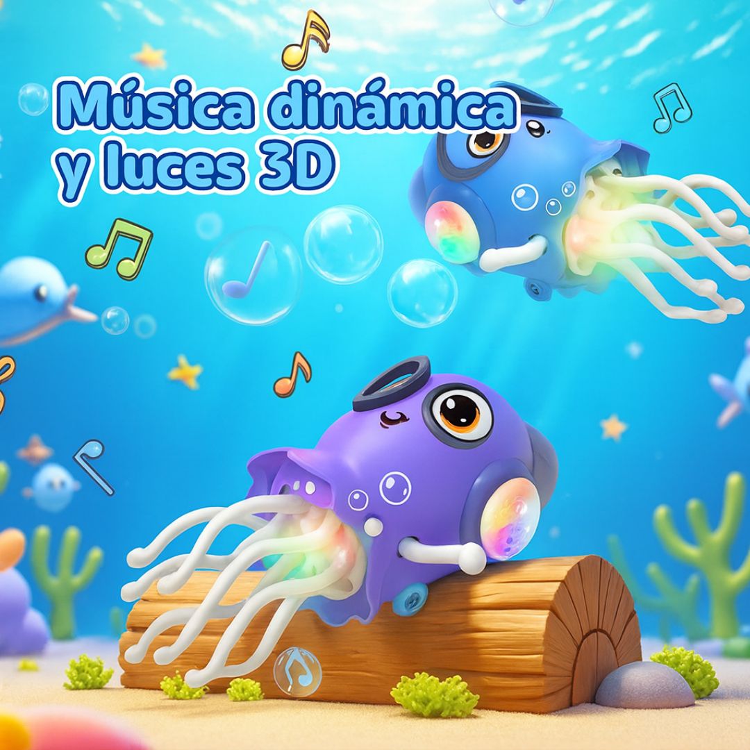 Medusa Bailarina™ Estimula su desarrollo jugando