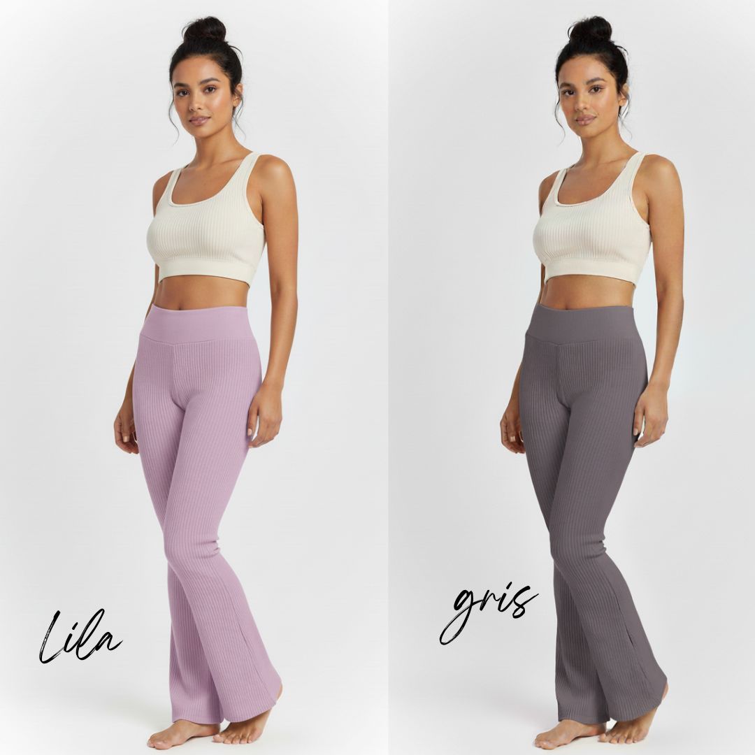 Leggins Rib Campana Comodidad que Realza tu Figura