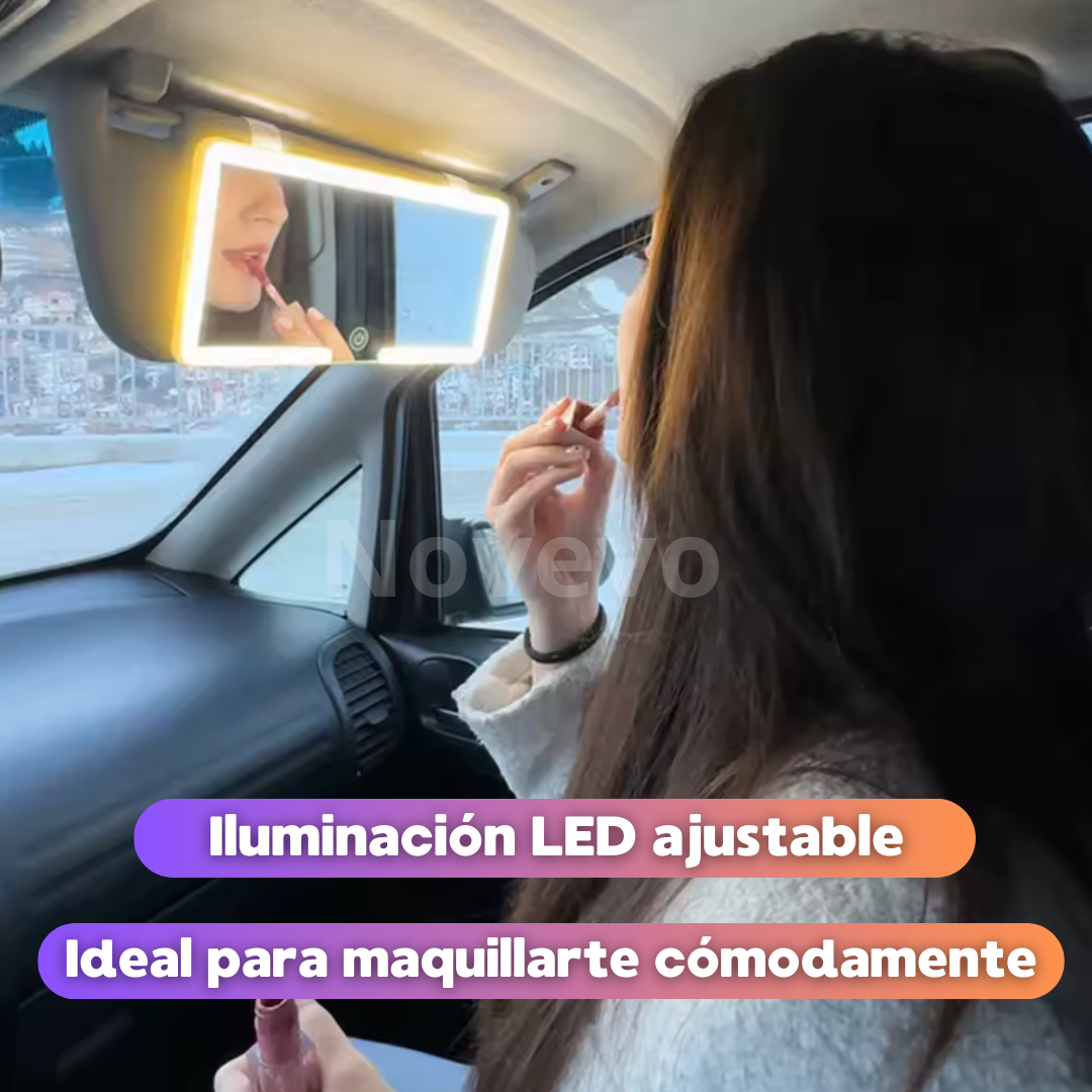 Espejo De Lujo LED Para Carro®