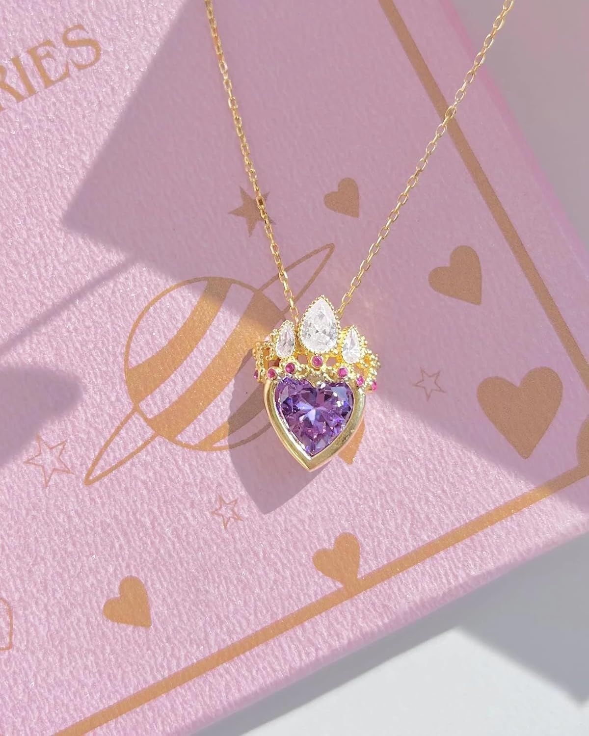 Collar Princesa® | Baño Oro + Caja Regalo y CARTA ESPECIAL 👑💓