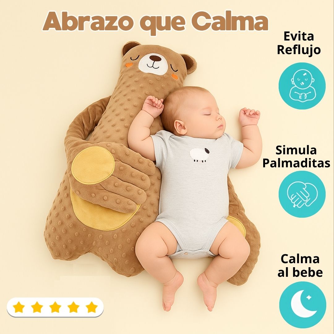 Cojin Calmante™ abraza y arrulla a tu bebé como si fueras tú 🐻💤