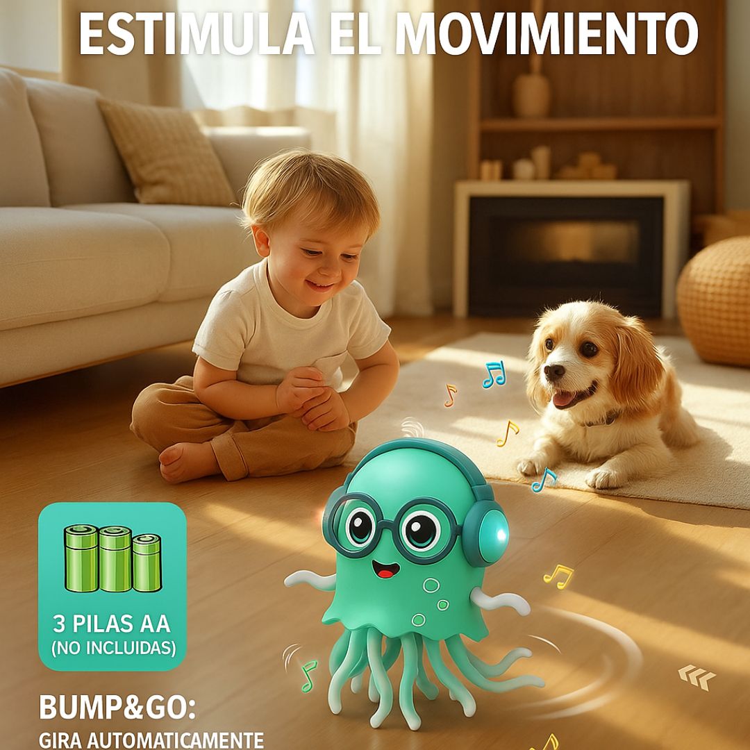 Medusa Bailarina™ Estimula su desarrollo jugando