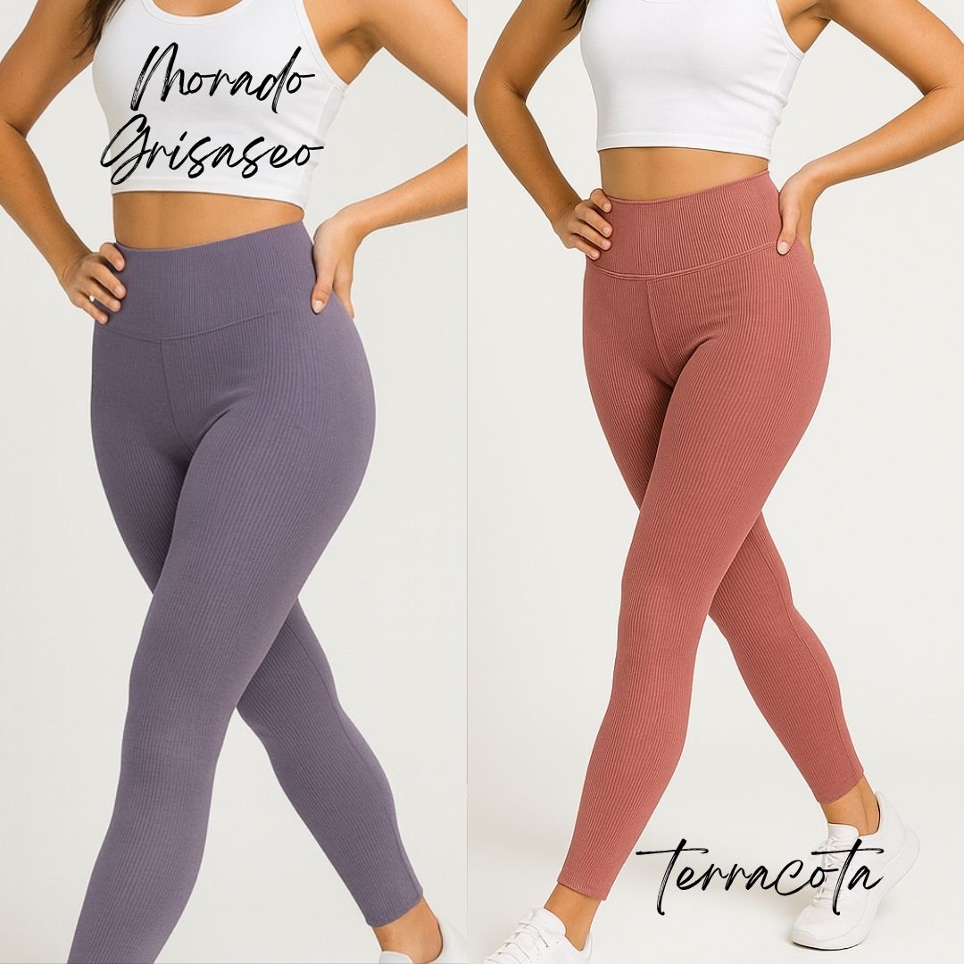 Leggins Rib Premium™ | Comodidad que Realza tu Figura