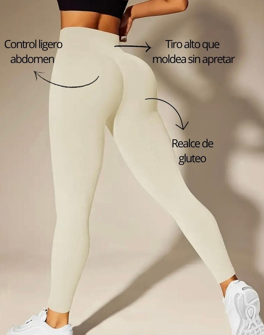 Leggins Rib Premium™ | Comodidad que Realza tu Figura