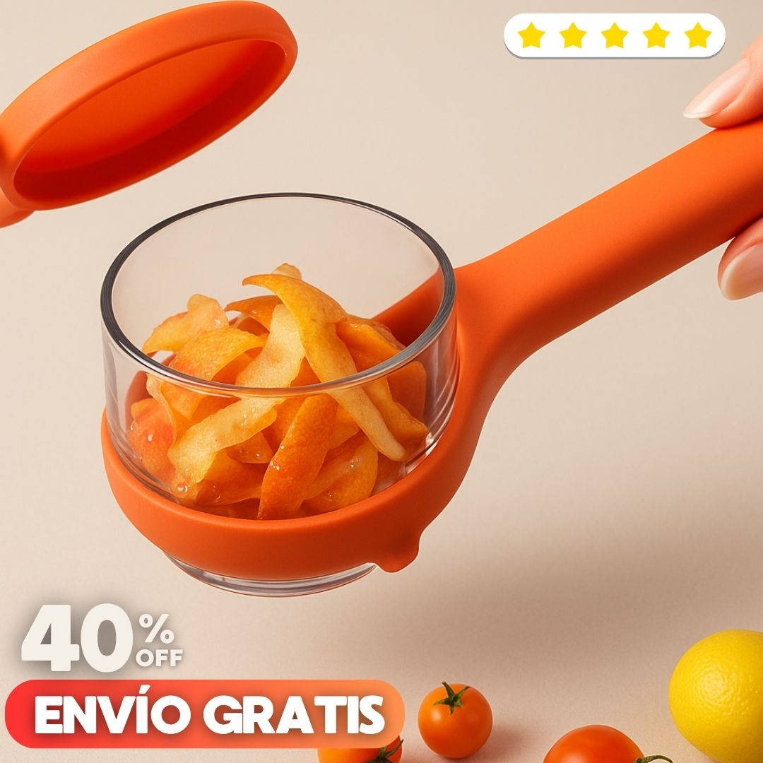 PelaFácil™ | Pela, rebana y mantén tu cocina limpia sin esfuerzo