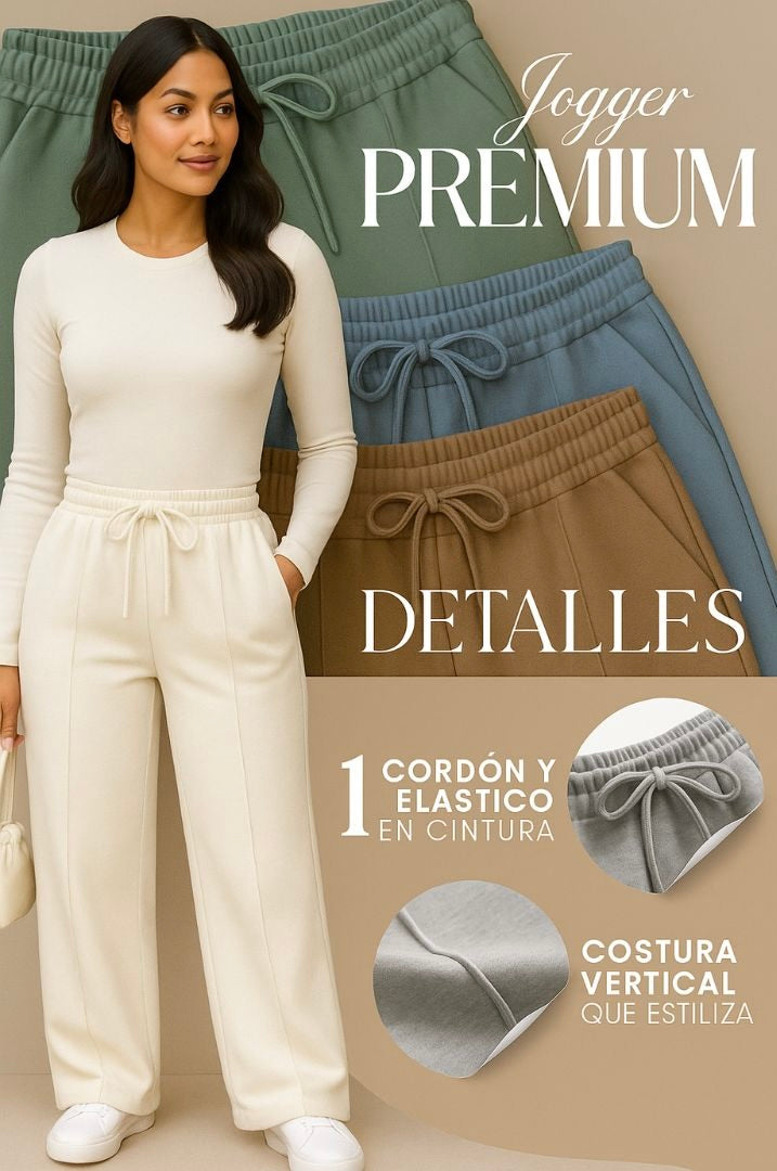 JOGGER PREMIUM BOTA RECTA