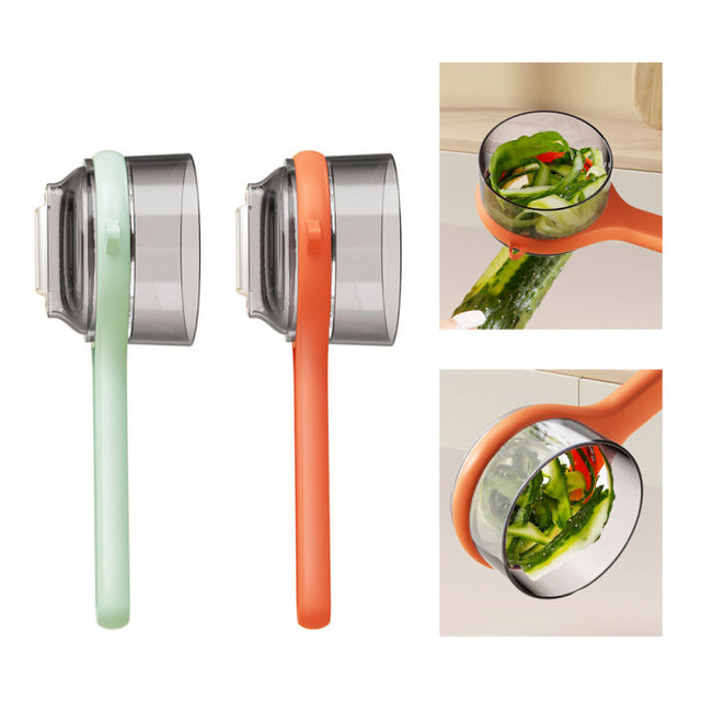 PelaFácil™ | Pela, rebana y mantén tu cocina limpia sin esfuerzo