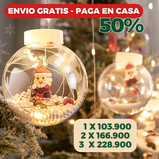 Cortina De Esferas Papa Noel™