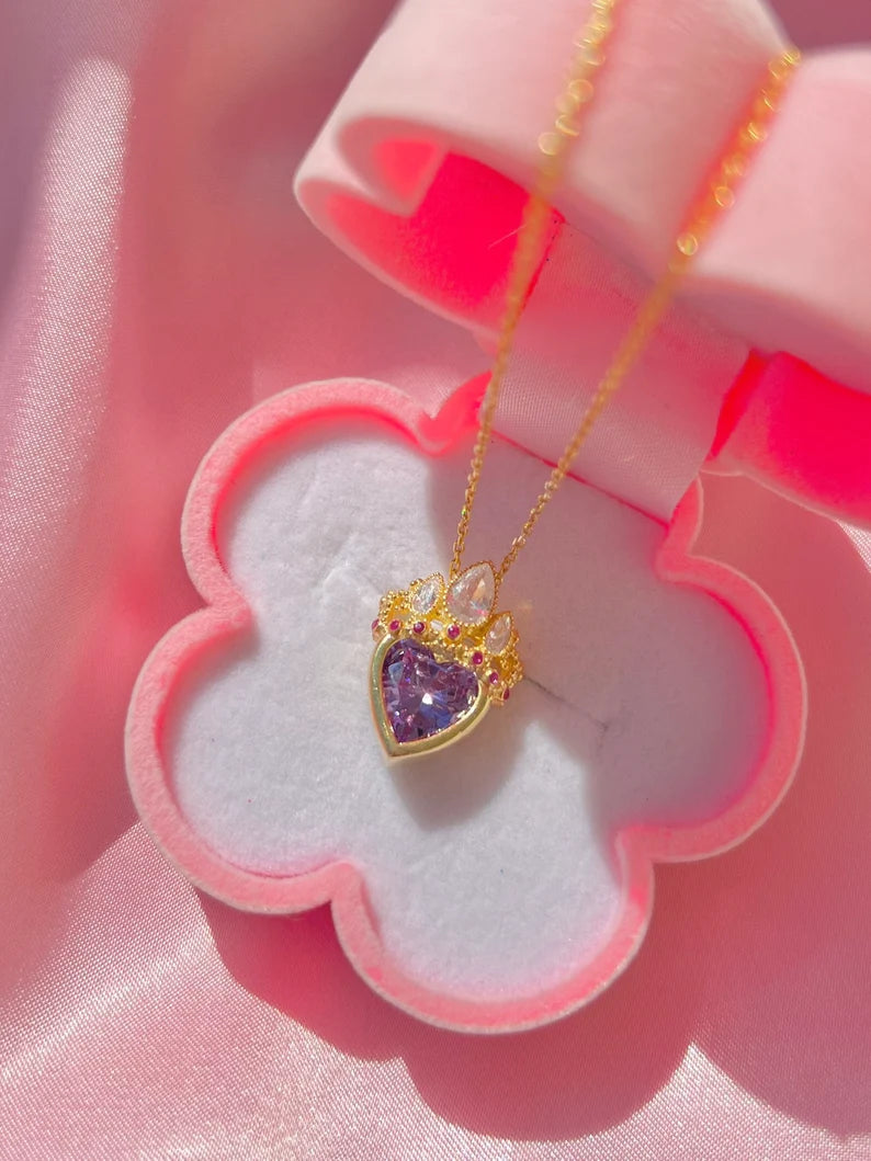 Collar Princesa® | Baño Oro + Caja Regalo y CARTA ESPECIAL 👑💓